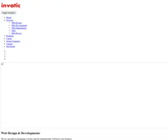 Invatic.com(Web Design) Screenshot