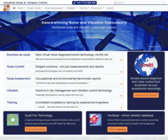 INVC.com(Award winning noise and vibration control consultants) Screenshot