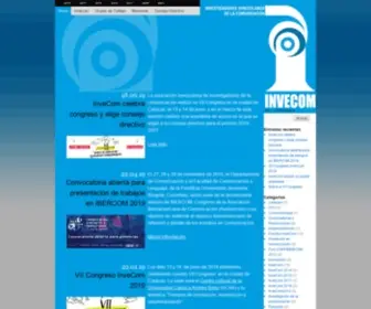 Invecom.org(Sitio web de InveCom) Screenshot