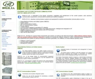Invelco.es(Equipments & Systems for Radio Communications (Navtex) Screenshot