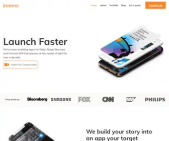 Invemo.com(Mobile App Design&Development) Screenshot