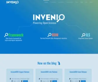 Invenio-Software.org(Invenio Software) Screenshot