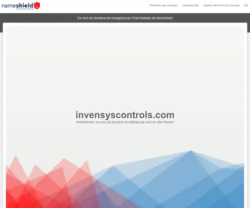 Invensyscontrols.com(Nameshield) Screenshot