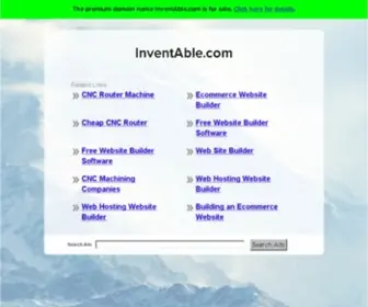 Inventable.com(inventable) Screenshot