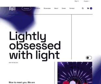 Inventdesign.nl(Lightly obsessed with light) Screenshot