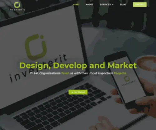 Inventerit.com(Web Design & Development) Screenshot