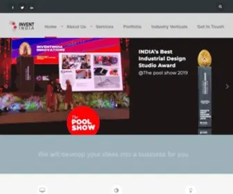 Inventindia.com(Communication Design Company) Screenshot