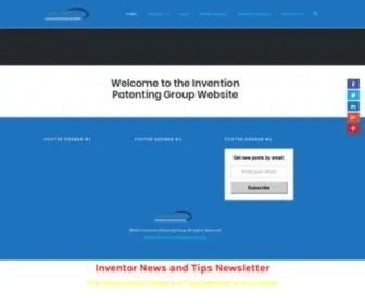 Inventionpatenting.com(Invention Patenting Group) Screenshot