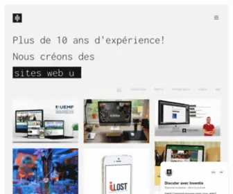 Inventis.ma(Agence web à Fès Maroc) Screenshot
