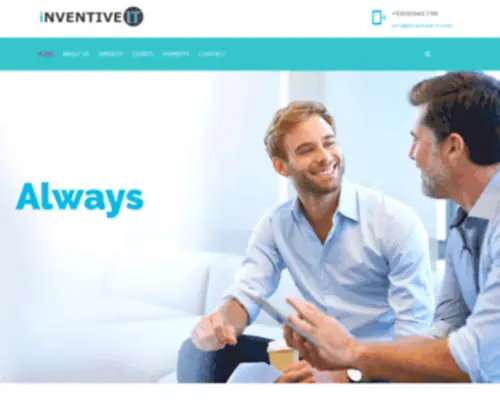 Inventive-IT.com(Application Development & IT Consulting Company) Screenshot