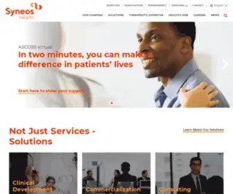 Inventivhealth.com(Syneos Health) Screenshot