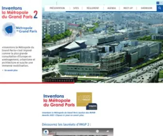 Inventonslametropoledugrandparis.fr(Accueil) Screenshot