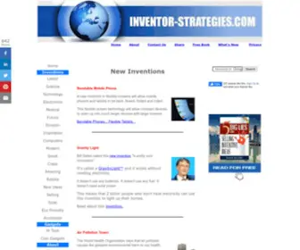 Inventor-Strategies.com(NEW INVENTIONS) Screenshot