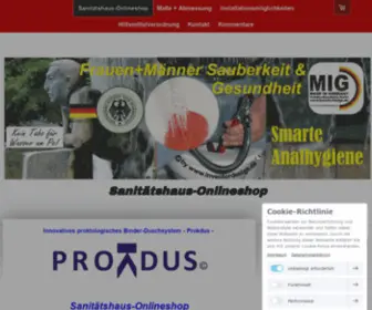 Inventordesign.de(Proktologische Dusch) Screenshot