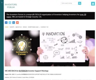 Inventorsforum.org(Inventors Forum) Screenshot