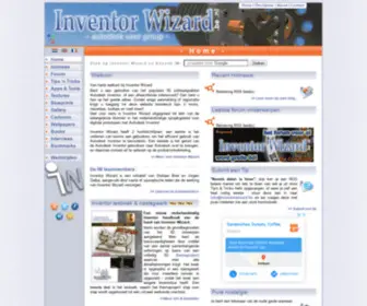 Inventorwizard.be(Inventor wizard) Screenshot