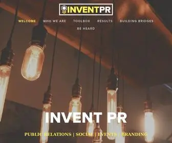 Inventpr.com(INVENT PR) Screenshot