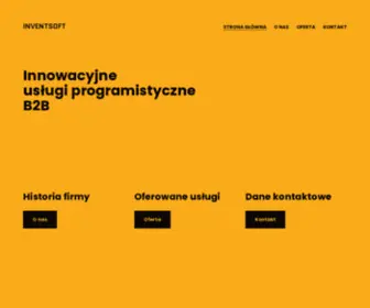 Inventsoft.pl(Inteligentne systemy informatyczne) Screenshot