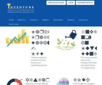 Inventuregrowth.com(Inventure Growth one of the leading stock broker in India) Screenshot