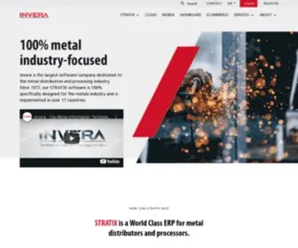 Invera.com(Metal & Steel Service Center Software) Screenshot