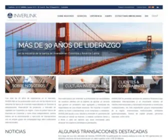 Inverlink.com(Pioneros en banca de Inversión) Screenshot