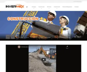 Invermexmty.com(Constructora Invermex S.A) Screenshot