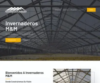 Invernaderosmm.com(Invernaderos M&M) Screenshot