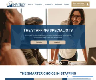 Inverogroup.com(Invero Staffing) Screenshot