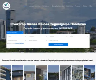 Inverprophn.com(Bienes Raíces Tegucigalpa Honduras) Screenshot