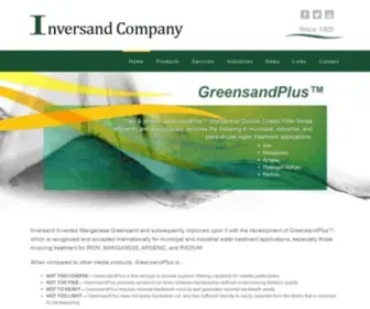 Inversand.com(The Inversand Company) Screenshot