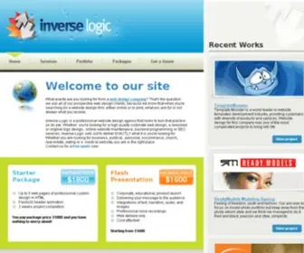 Inverse-Logic.com(Professional Website Design & Web Design Company) Screenshot