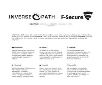 Inversepath.com(Inverse Path) Screenshot