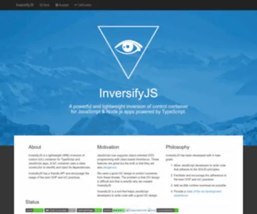 Inversify.io(Inversify) Screenshot