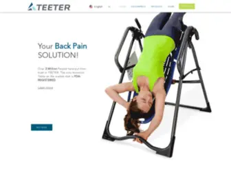 Inversion.com.hk(Teeter Inversion Table) Screenshot