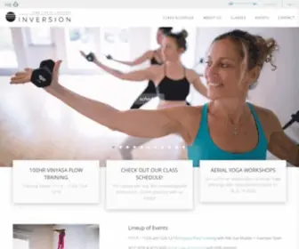 Inversionyoga.com(Jackson Hole Yoga & Barre) Screenshot