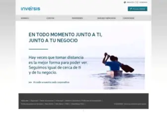 Inversis.com(Inversis) Screenshot