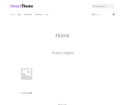 Inverstheme.com(Just Build Theme) Screenshot