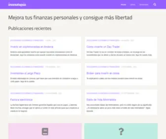 Inverstopia.com(Mejora tus finanzas personales y consigue más libertad) Screenshot