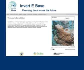 Invertebase.org(Base Portal Home) Screenshot