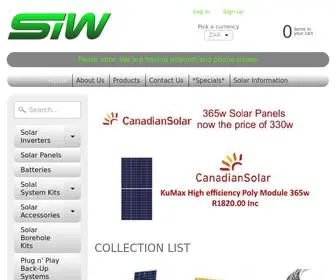 Inverter-Warehouse.co.za(Solar & Inverter Warehouse) Screenshot