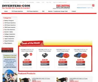 Inverters.com(Inverters .com) Screenshot