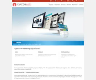 Invertiaweb.com(Agencia) Screenshot
