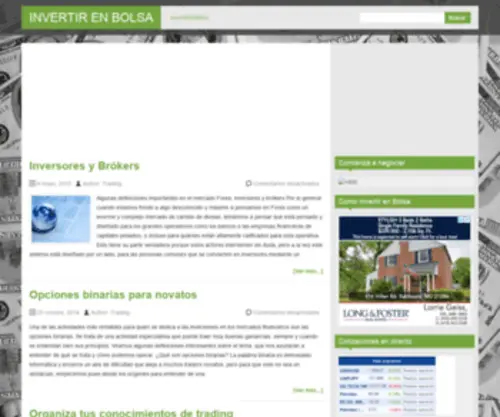 Invertirenbolsa.org.es(COMO INVERTIR EN BOLSA) Screenshot