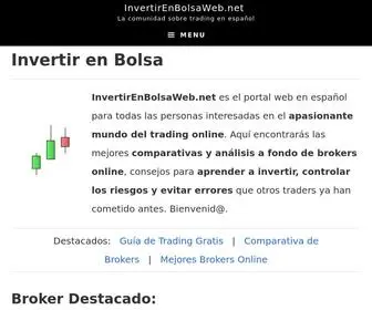 Invertirenbolsaweb.net(⭐) Screenshot