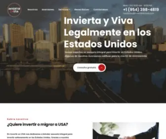 Invertirenusa.com(Su camino a USA) Screenshot