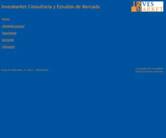 Invesmarket.com(Especialistas en investigación de mercados y opinión) Screenshot