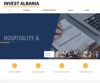 Invest-Albania.com(Invest Albania) Screenshot