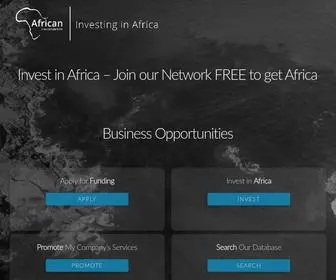 Invest-IN-Africa.co(Invest in Africa) Screenshot