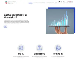Investcroatia.gov.hr(Investcroatia) Screenshot