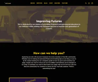 Investearnsave.com(Improving Futures) Screenshot